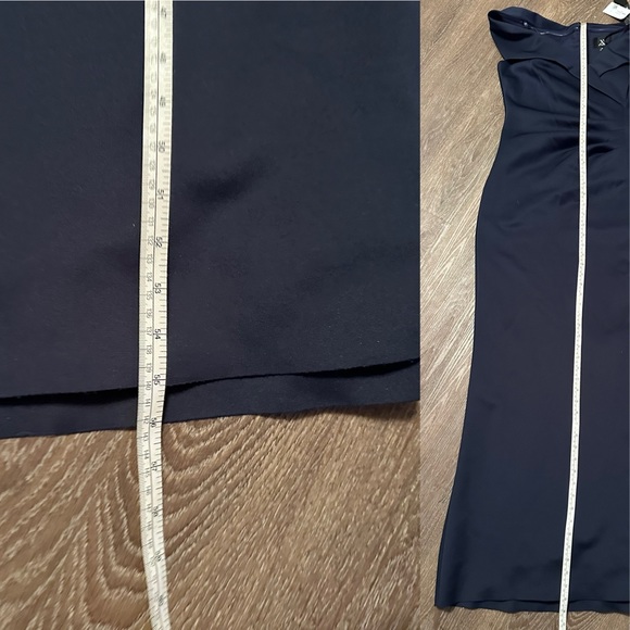 X. By XSCAPE
Off-The-Shoulder
Ruched Gown navy Blue size 4 or 14 - Picture 14 of 14